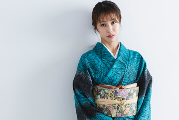 着物の女性