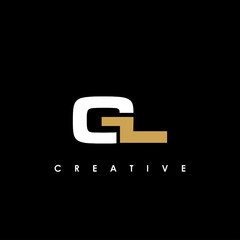 GL Letter Initial Logo Design Template Vector Illustration © makrufi
