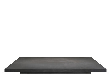 Empty concrete table top on vintage style for put object or product and decor on home, isolated on...