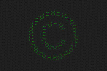 Copyright Symbol, C letter in circle