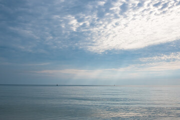 Beautiful beach with white sand