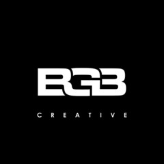 BGB Letter Initial Logo Design Template Vector Illustration