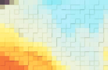 Colorful tiles mosaic pattern mosaic square. wall.