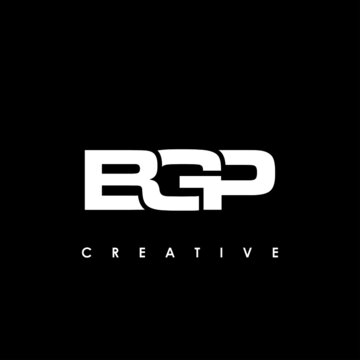 BGP Letter Initial Logo Design Template Vector Illustration