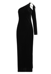 Festive modern dress black color
