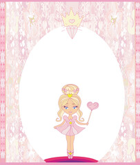 beautiful Fairy - Cute happy birthday card