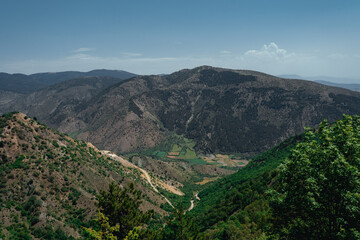 Fototapeta premium High mountains and fields in anatolia