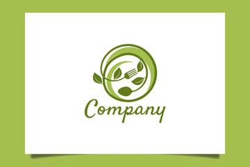 Fresh food logo vector graphic represent healthy and fresh.