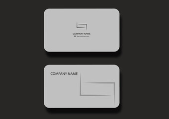 black and white card