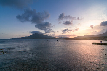 Atardecer en la isleta del Moro