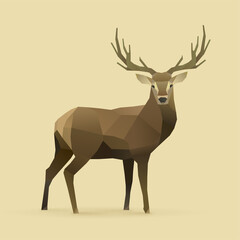 illustration of deer real
