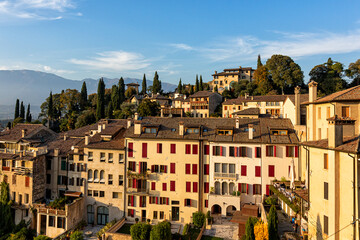 Fototapeta na wymiar View of Asolo, Italy