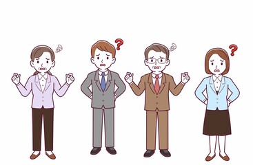 会社の人々