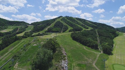 landscape in the mountains