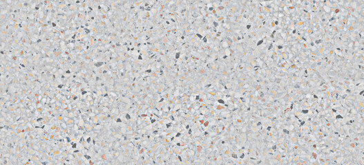 White terrazzo floor large background