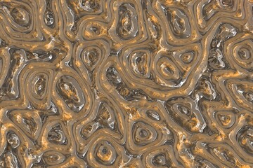 artistic modern orange biological relief computer art texture background illustration