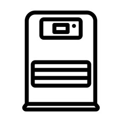 heater icon ヒーターのアイコン