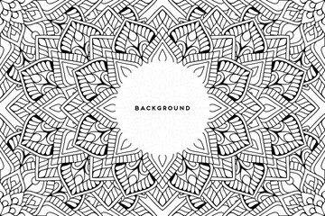 Vector islamic background with mandala