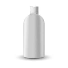 Realistic cosmetics container for soap, cream, lotion, shampoo vector illustration. Mock Up for cosmetics product