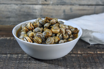 Traditional Spanish  Snails Food