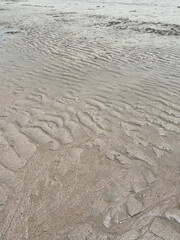 footprints in the sand