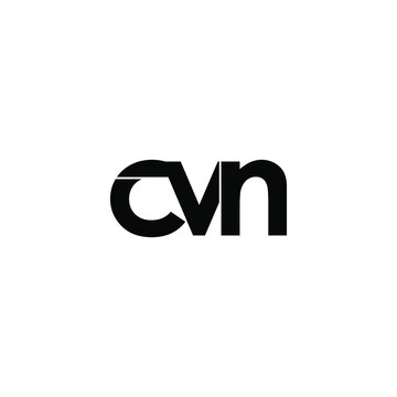 cvn letter original monogram logo design