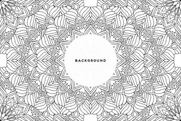 Vector islamic background with mandala