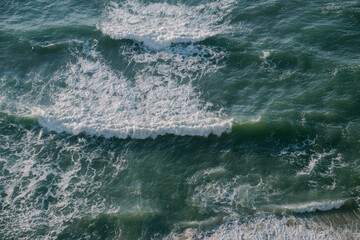 Aerial View of Waves