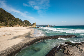 下田市にある舞磯浜