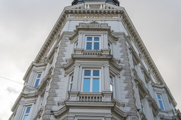 Obraz premium Fassade mit Fenstern