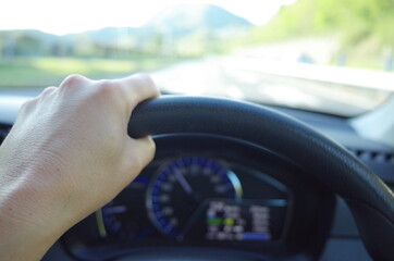 運転中