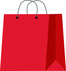 red shopping bag