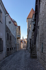 Fototapeta na wymiar Tallinn old town scenes
