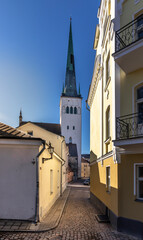 Tallinn old town scenes, Tallinn, Estonia