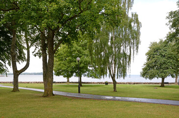 Kueste bei Vadstena, Schweden
