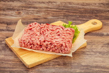 Minced meat - pork and beef