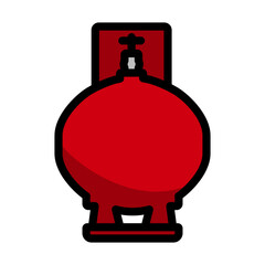 Gas Cylinder Icon