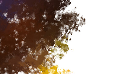 Brushed Painted Abstract Background. Brush stroked painting. Strokes of paint. 2D Illustration.