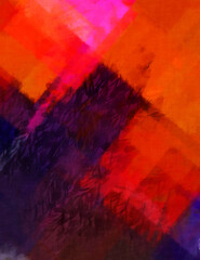 Modern art. Colorful contemporary artwork. Color strokes of paint. Brushstrokes on abstract background. Brush painting.