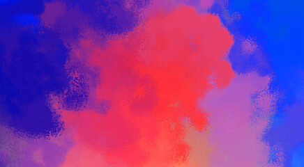 Brushed Painted Abstract Background. Brush stroked painting. Artistic vibrant and colorful wallpaper.