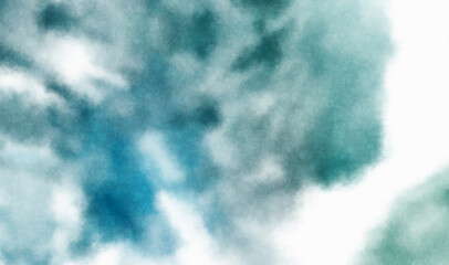 Watercolor painted background. Abstract Illustration wallpaper. Brush stroked painting. 2D Illustration.