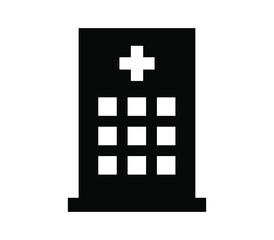Obraz premium Hospital icon