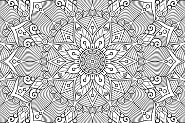 Vector islamic background with mandala