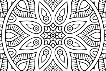 Vector islamic background with mandala
