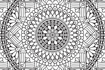 Vector islamic background with mandala