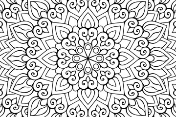 Vector islamic background with mandala