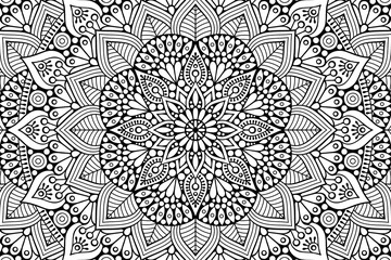 Vector islamic background with mandala