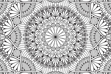 Vector islamic background with mandala