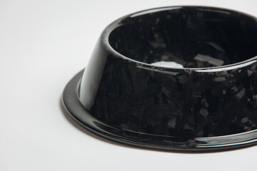 Forged carbon dog bowl for meal