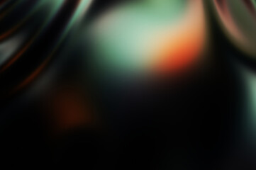 Fluid abstract background with colorful gradient. 2D illustration of modern movement.